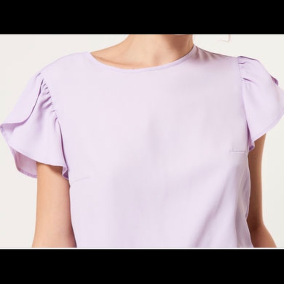 NWT Mohito Collection blouse - color lilac - Picture 2 of 5